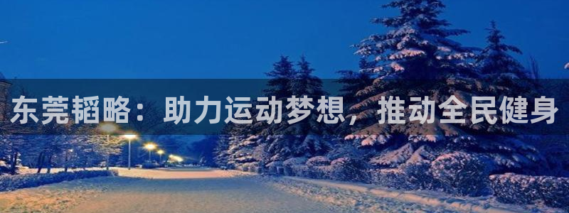 ,球速官方集团官网：东莞韬略：助力运动梦想，推动全民健身