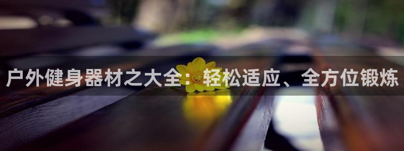 球速体育QsTY官网下载平台是正规平台吗知乎：户外健身器材之